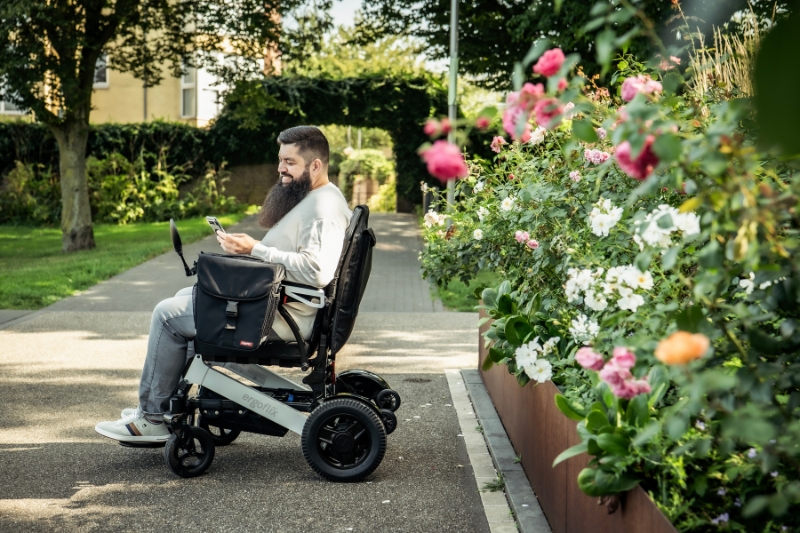 Wheelchair ergoflix VACUUM Smartphone-Holder