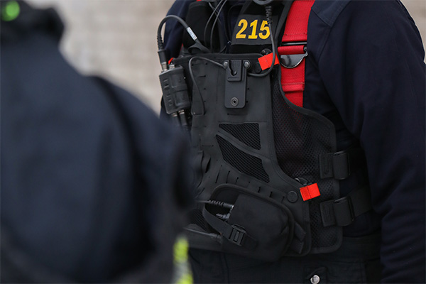 radio vest by sacci with fidlock buckles 