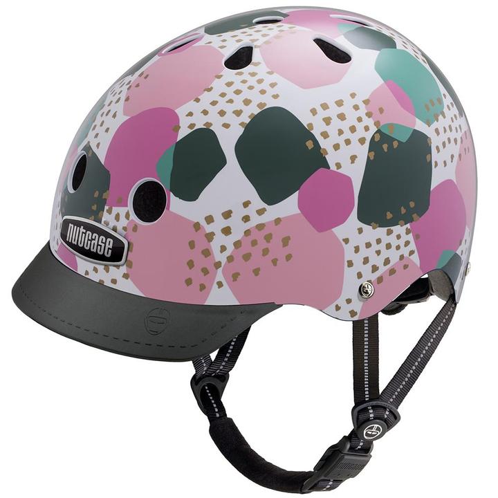 Nutcase helmet with pepples design