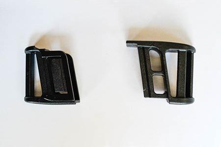 Fake SLIDER 25 buckle - opened - top view