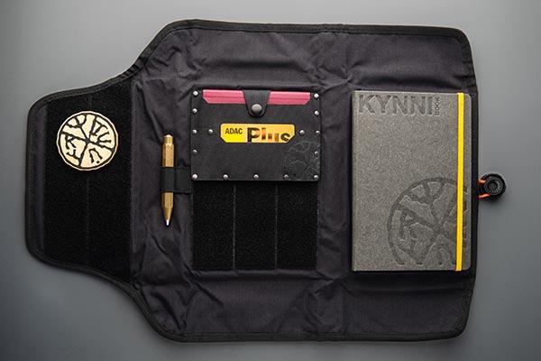 KYNNI tool roll folio without installed compartments