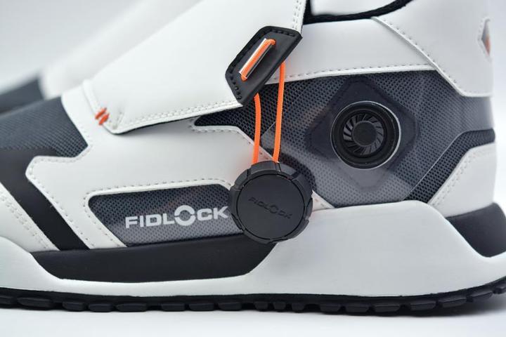 Close-up of the WINCH assembly on the sneaker