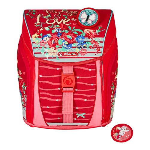 Herlitz school bag red design 