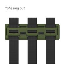 01216 - HOOK belt 25x3 Schnalle - Aufsicht - Farbe military olive - auslaufend