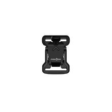 FV-27412 - V-BUCKLE S 20 black flap+ pull tab - Verschluss - Aufsicht