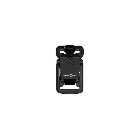 FV-26411 - V-BUCKLE S 15 black flap+ pull tab - Verschluss - Aufsicht 