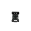 FV-27412 - V-BUCKLE S 20 sewable black flap+ pull tab - Verschluss - Untersicht